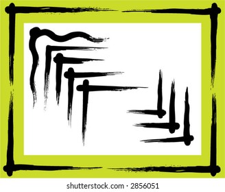 Many Corner Frame Elements