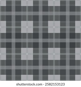 Many crossed stripes, plaid pattern. Vector design