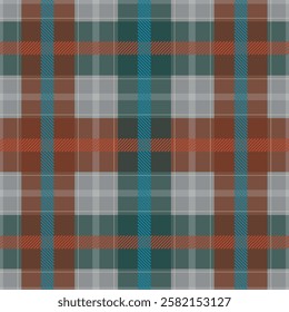 Many crossed stripes, plaid pattern. Vector design