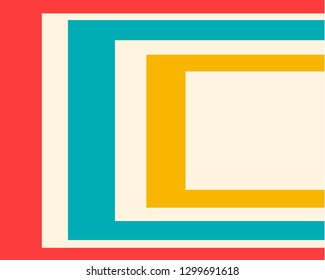 many different colored rectangles on white background