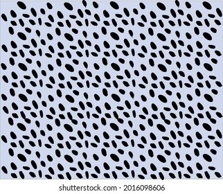 Many dots on a solid background