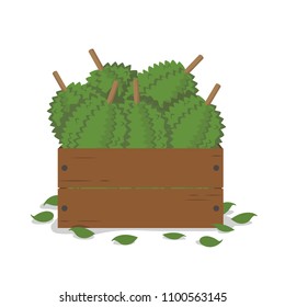 many durian in the box concept.
