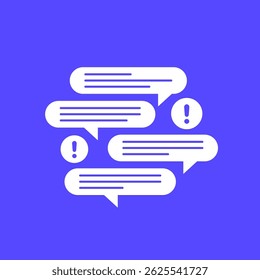 too many emails or messages icon