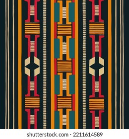 many forms fashion fabric design. Diagonal ikat stripes. Zigzag pattern seamless.Geometric chevron abstract illustration.
Tribal ethnic vector texture.