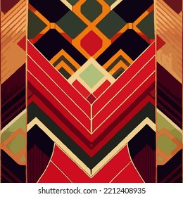 many forms fashion fabric design. Diagonal ikat stripes. Zigzag pattern seamless.Geometric chevron abstract illustration.
Tribal ethnic vector texture.