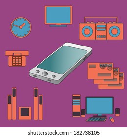 Many functions carries a modern mobile phone.