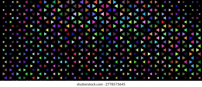many geometric shapes like circles squares triangles rhombuses, rings on black on a matrix of 32x32 cells for a total of 1024 symbols