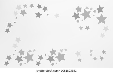 Many Grey Stars On Light Grey Stock Vector (Royalty Free) 1081823351 ...