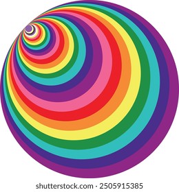 many heart shape with gilbert baker vertical stripe rainbow pride colors inside.