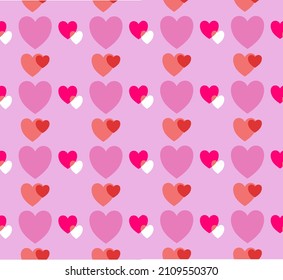 Muchos corazones pueden ser usados como fondo para el Día de San Valentín o pueden ser usados para otras decoraciones dulces.