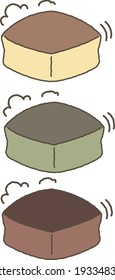 many kind of Taiwanese castella