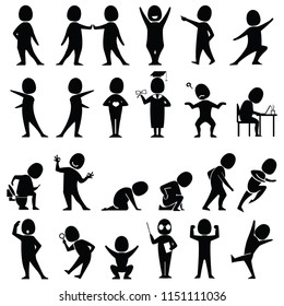 Many kinds of actions can use for communicate by using as presentation icon, advertise media or blog decoration. Also can be use for presentation board.