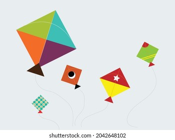 Many kites flying in the sky
