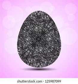Many lines made an easter egg