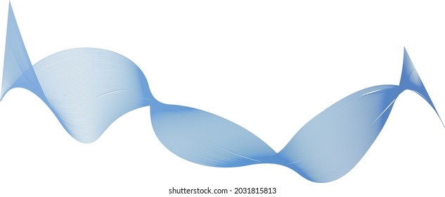 gradiente de colores de vectores de onda de muchas líneas