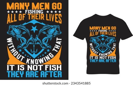 many men go fishing all of their lives
without knowing that it is not fish
they are after