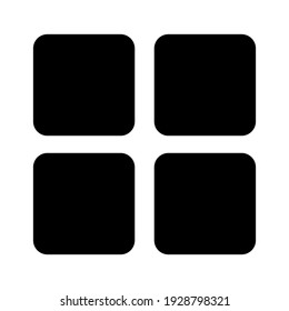 Many OR More Menu Icon Concept Icon Illustration