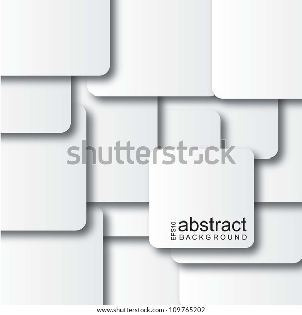 Many Papers Forming White Background Vector: vetor stock (livre de ...