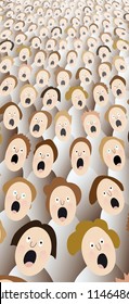 many people