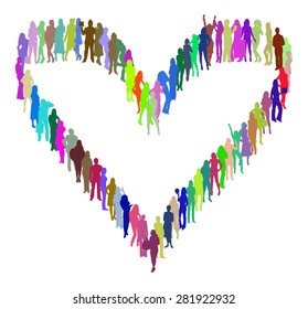 Many People Isolated 