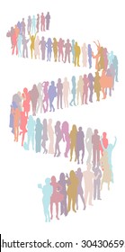 Many People Isolated 