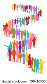 Many People Isolated 