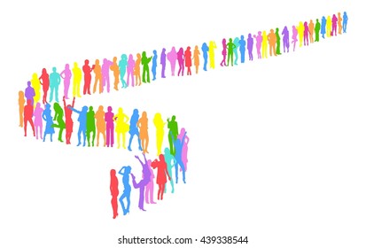 Many People Isolated 