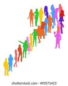 Many People Isolated 