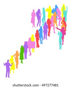 Many People Isolated 