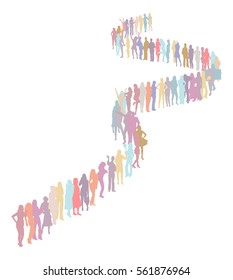 Many People Isolated 