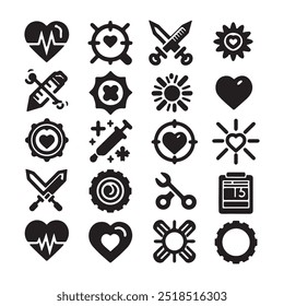 Many premium icon vector design.