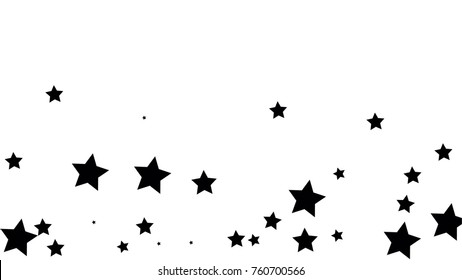 Many Random Falling Stars Confetti On Stock Vector (Royalty Free ...