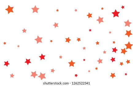 Many red gradient plastic abstract shapes. Set of stylish fluid forms in the form of drops. Vector illustration isolated on white background. 