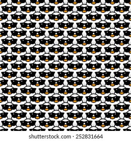 Many Staring White Chicks Wearing Cool Black Sunglasses Staring at camera in a Pattern