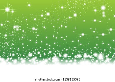 Many stars' night sky