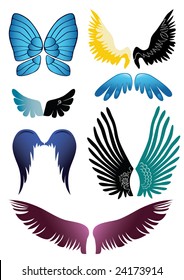 Many-Coloured Wings' Set