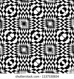 Maori Goroka Seamless Ethnic Pattern. Perfect for Decoration Repeatable Vector Maze Tangled Abstract