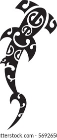 Maori Hammerhead Shark. Idea For Tattoo