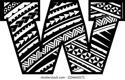 Maori Mandala ENGLISH Alphabet Numbers, letters 