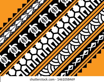 maori pattern wallpaper vector, ethnic tribal polynesian background, tribal pattern samoan texture, aboriginal samoa ornament