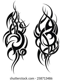 Maori Styled Tattoo Pattern For A Shoulder 