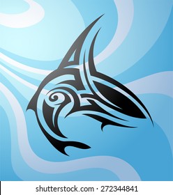 Maori tattoo shark