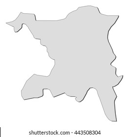 Map - Aargau (Swizerland)