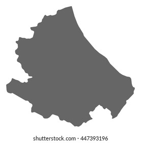 Mapa - Abruzo (Itália)