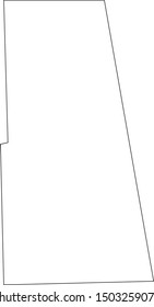 map of adair county in state of oklahoma