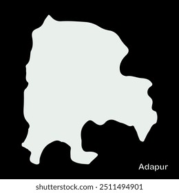 Map of Adapur Block, East champaran District, Bihar State, Republic of India, Government of Bihar, Indian territory, Eastern India, politics, village, tourism