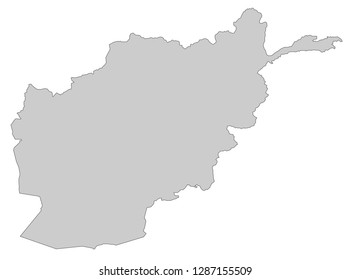 map of Afghanistan