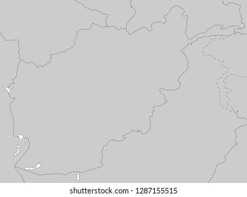 map of Afghanistan