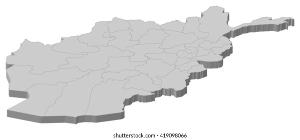 Map - Afghanistan