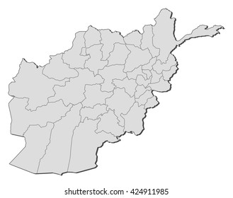 Map - Afghanistan